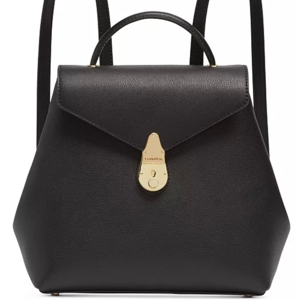 Calvin Klein Leather Backpack Purse